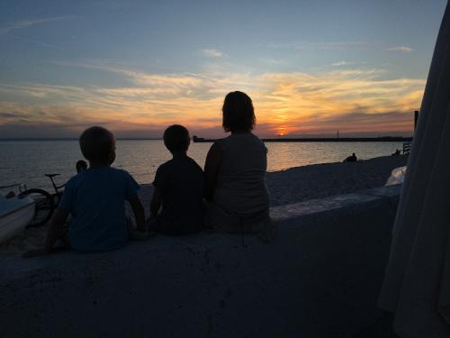In Hel an der Polnischen Ostsee