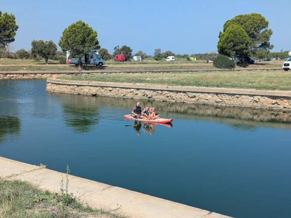 Pescador unterwegs mit dem SUP