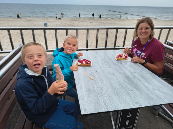 In Kolberg gibt es Waffeln und Eis