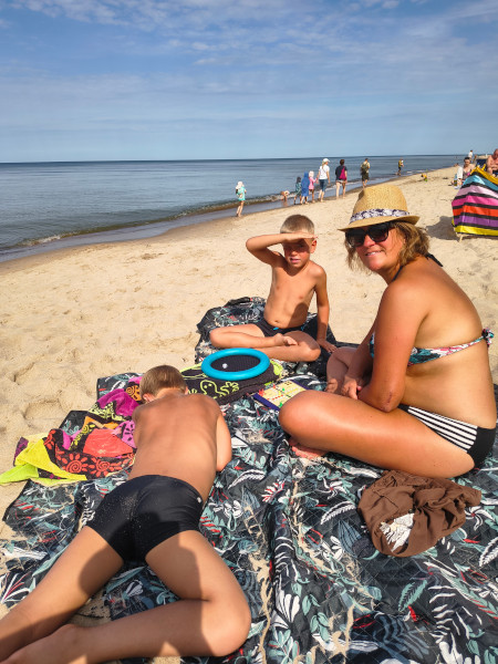 Strandtag an der Polnischen Ostsee