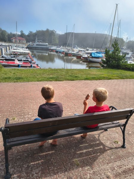 In Leba an der Marina
