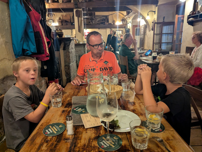 Abendessen in Prag