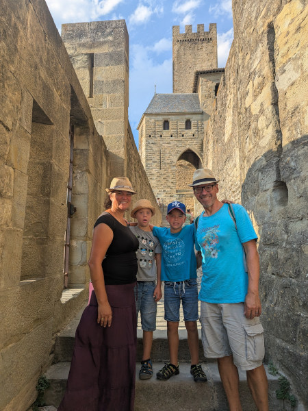 Stadtmauer Carcasonne