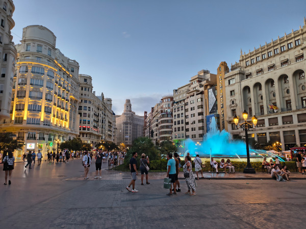 Wunderschöne Innenstadt von Valencia
