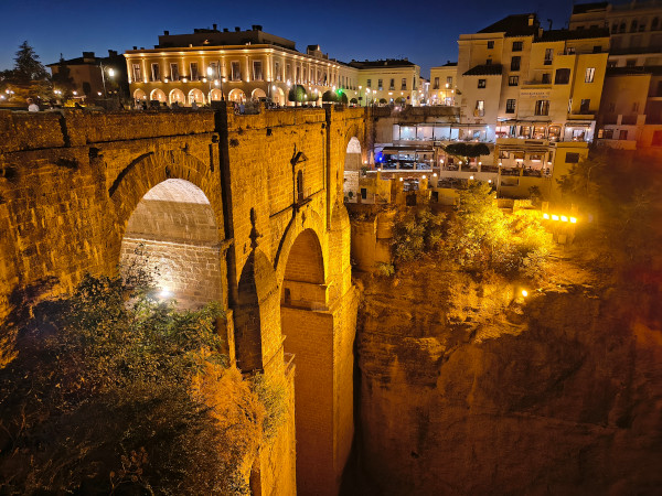 Die Brücke in Ronda ist schon beeindruckend