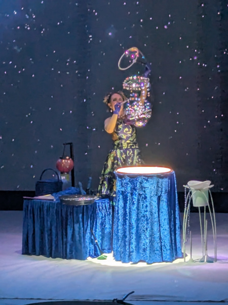 Wahnsinnig gute Show mit Seifenblasen