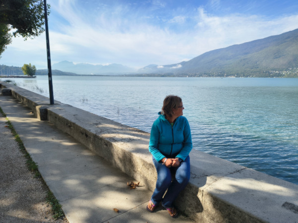 Am See in Aix Le Bains