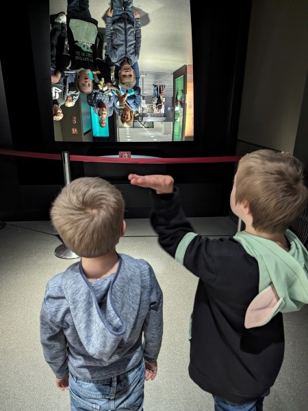 Eingang Optik-Ausstellung im Deutschen Museum