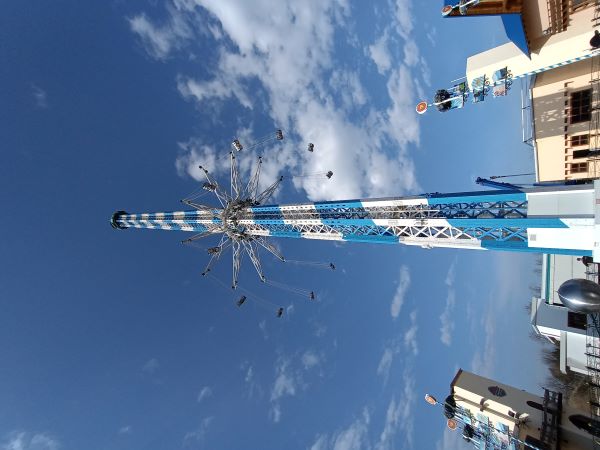 SkylinePark Europas höchstes Kettenkarusell