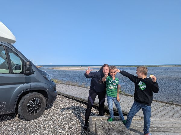 Stellplatz direkt an der Ostsee