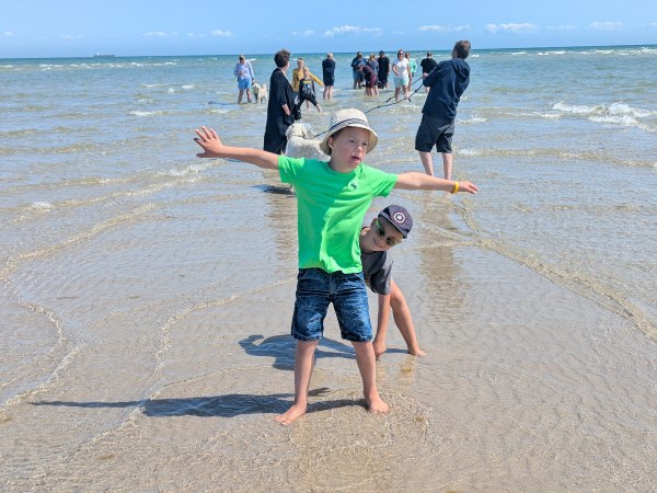 Zusammenfluss von Nord- und Ostsee