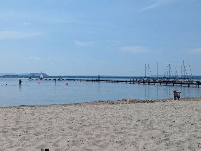 der Strand am Steinhuder Meer